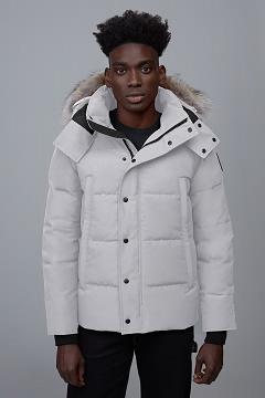 Chamarras Canada Goose Hombre México - Wyndham Abrigos Black Label Blancos UO5642709